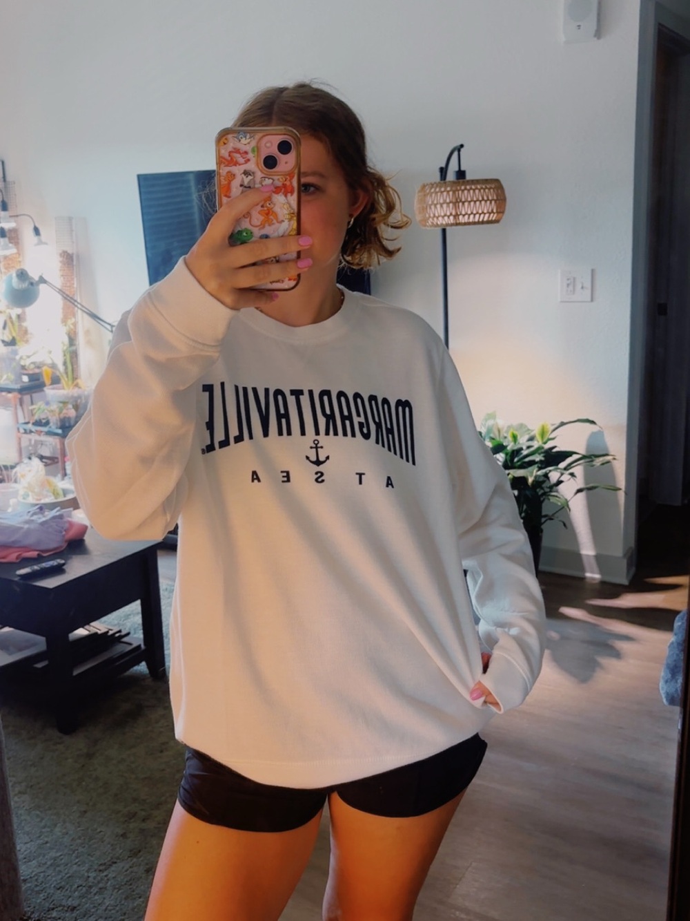 Margaritaville White Logo Sweatshirt